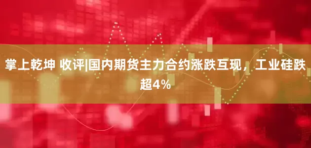 掌上乾坤 收评|国内期货主力合约涨跌互现，工业硅跌超4%