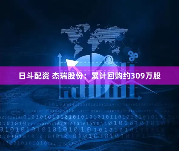 日斗配资 杰瑞股份：累计回购约309万股